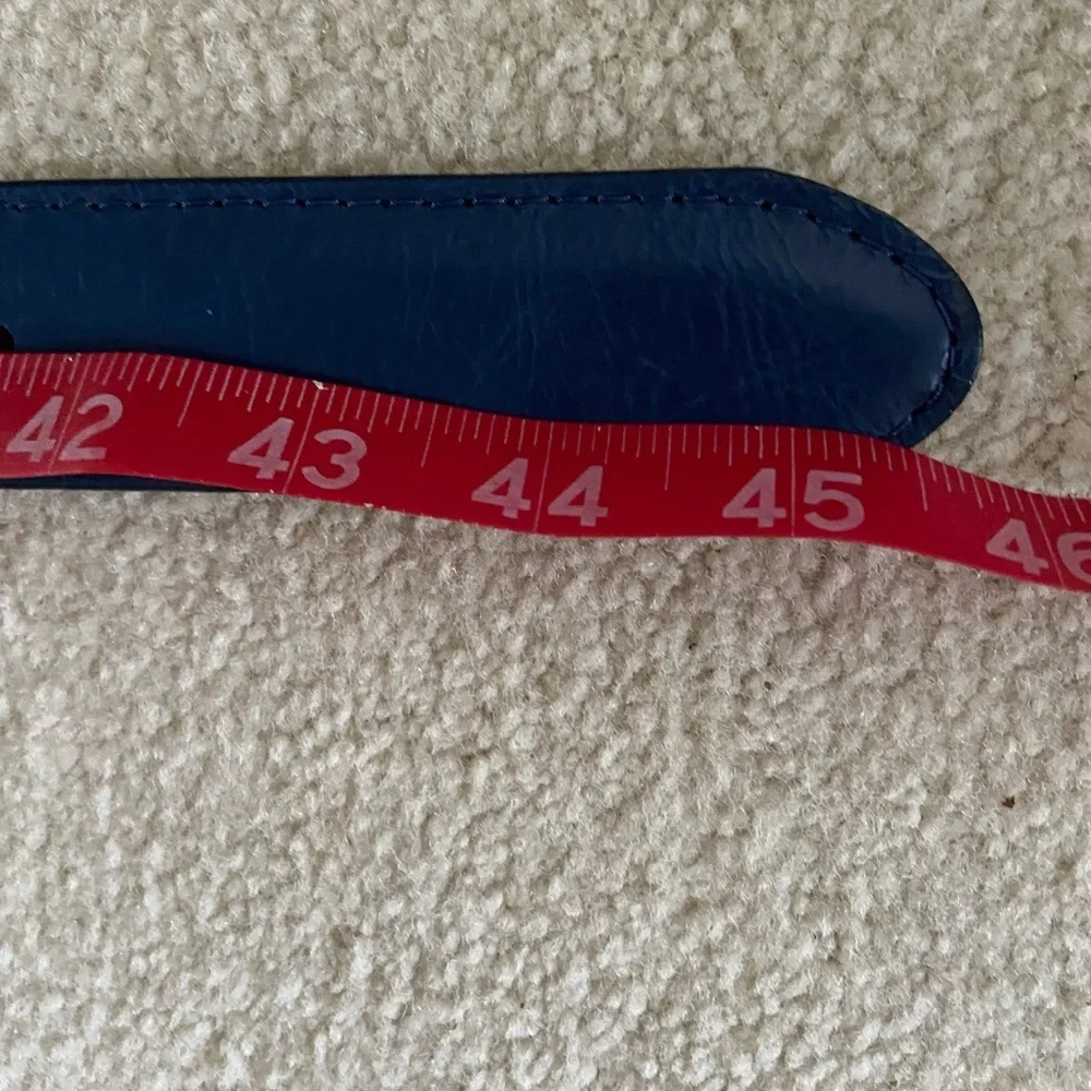 Studio Z leather belt, genuine leather, handcrafted!, see pictures , New 45 long